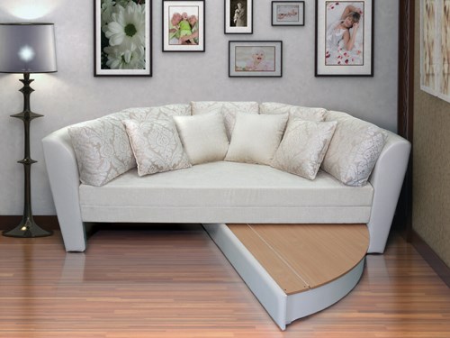 Круглый диван-кровать Смайл в Благовещенске - изображение 1